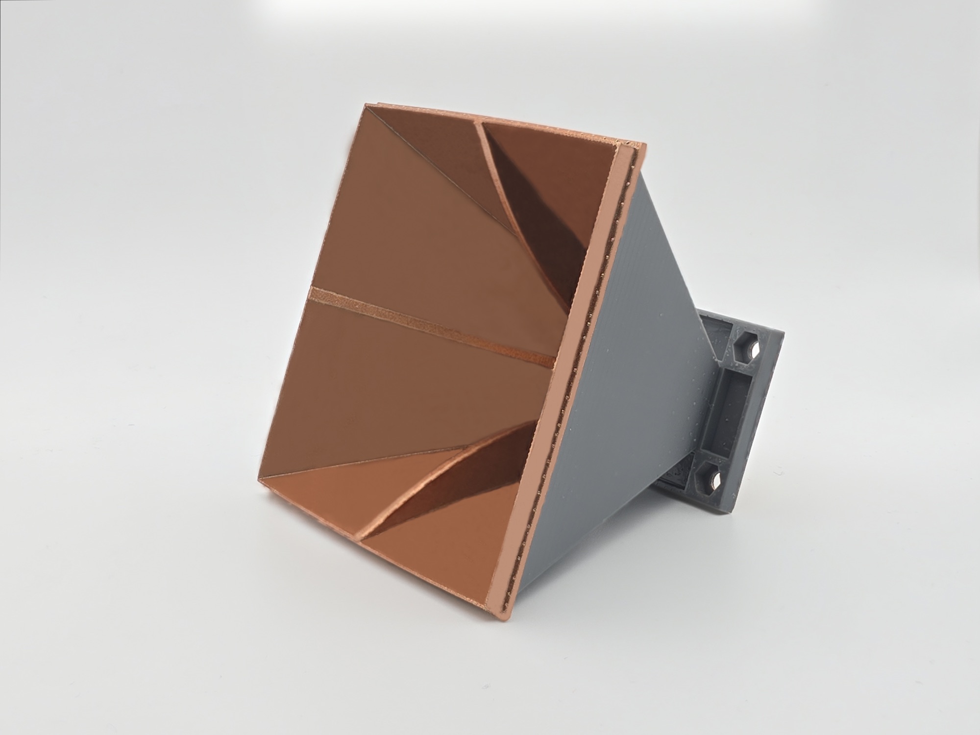 Quadridge horn antenna